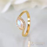 Moonstone Ring-Chatoyant-G