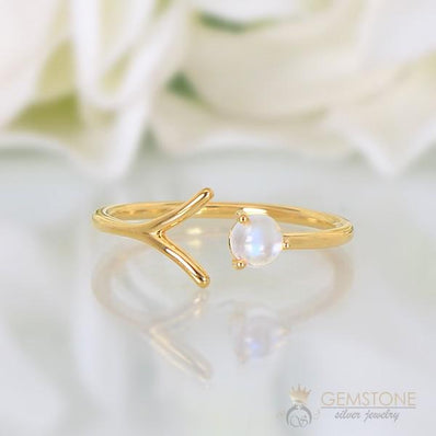 Moonstone Ring