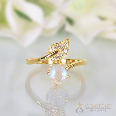 Moonstone Ring