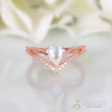 Moonstone Ring-Holy Drop-RG