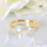 Moonstone Ring-Melody-G