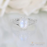 Moonstone Ring-Omega-S