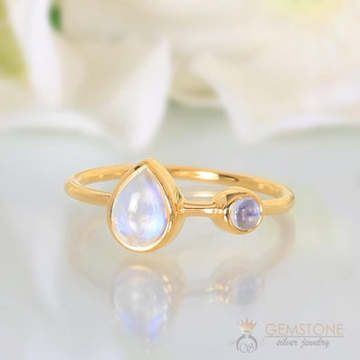 Moonstone Ring