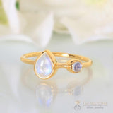 Moonstone Ring-Sea Spirit-G