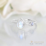 Moonstone Ring-Sea Spirit-S