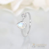 Moonstone Ring-Sea Spirit-S