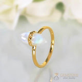 Moonstone Ring-Sense-G