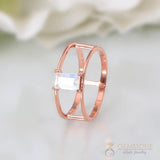 Moonstone Ring-Unison-RG