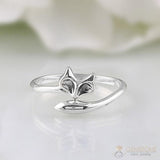 Silver Ring-Aqura Fox - gemstonesilverjewelryus