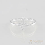 Silver Ring-Boundless Flower