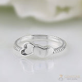 Silver Ring-Delicate Clessa - gemstonesilverjewelryus