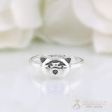 Silver Ring-Delighted Feline