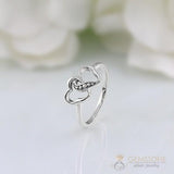 Silver Ring-Hearty Closeness