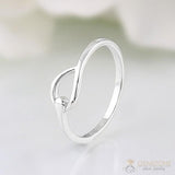 Silver Ring-Interlinked Array - gemstonesilverjewelryus