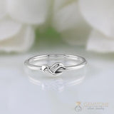 Silver Ring-Knotted Petite