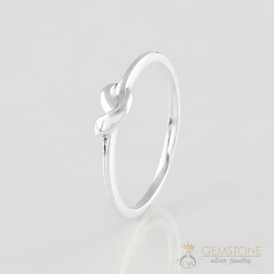 Silver Ring-Knotted Petite