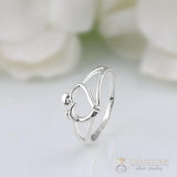Silver Ring-Love In Paradise