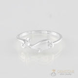 Silver Ring-Mighty Whale