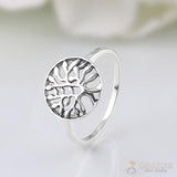 Silver Ring-Tree Of Life - gemstonesilverjewelryus