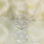 925 Sterling Silver - Lotus Good Karma Chakra Necklace