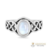 Moonstone Ring-Pure Heartbeat