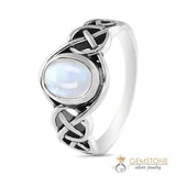 Moonstone Ring-Pure Heartbeat