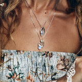 Moonstone Pendant-Curling Braid - gemstonesilverjewelryus