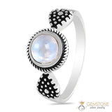 Moonstone Ring-Specks Of Fortune