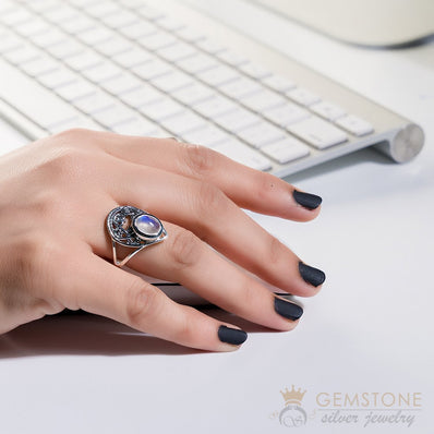 Moonstone Ring- Traditional Tale