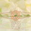 14kt Rose Gold Vermeil - Heart Chakra Bracelet