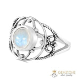 Moonstone Ring-Extended Spectra