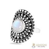 Moonstone Ring-Gleaming Planet