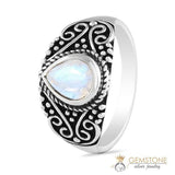 Moonstone Ring-Unique Addiction