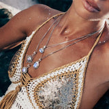 Moonstone Pendant-Floral Bliss - gemstonesilverjewelryus