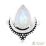 Moonstone Ring-Musical Raindrop