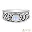 Moonstone Ring-Picturesque Moonband