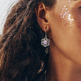 Moonstone Earring-Blossom - gemstonesilverjewelryus