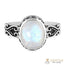Moonstone Ring-Sparkling Moonshine