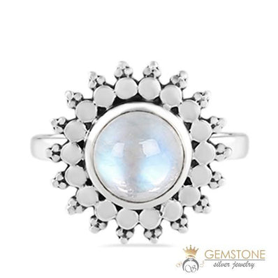 Moonstone Ring-Titan Star