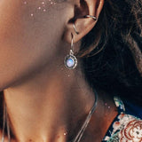 Moonstone Earring-Centurion - gemstonesilverjewelryus