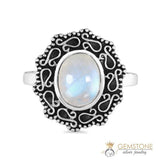 Moonstone Ring-Victorian Marvel