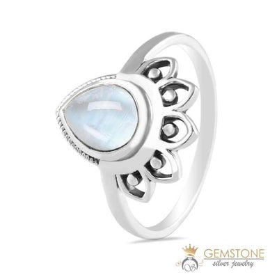 Moonstone Ring-Sky's Energy