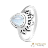 Moonstone Ring-Sky's Energy