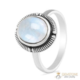Moonstone Ring-Sparkling Charisma