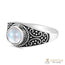 Moonstone Ring-Vintage Signet