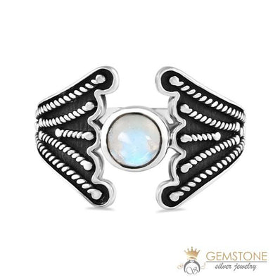 Moonstone Ring-Pearl Of Beach