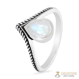 Moonstone Ring-Leah's Obsession