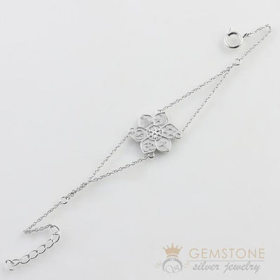 925 STERLING SILVER -COEXIST IN HARMONY CHAKRA BRACELET - Gemstone Silver Jewelry