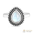 Moonstone Ring-Auspicious Moondrop
