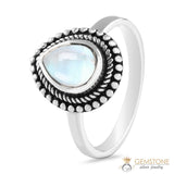 Moonstone Ring-Auspicious Moondrop